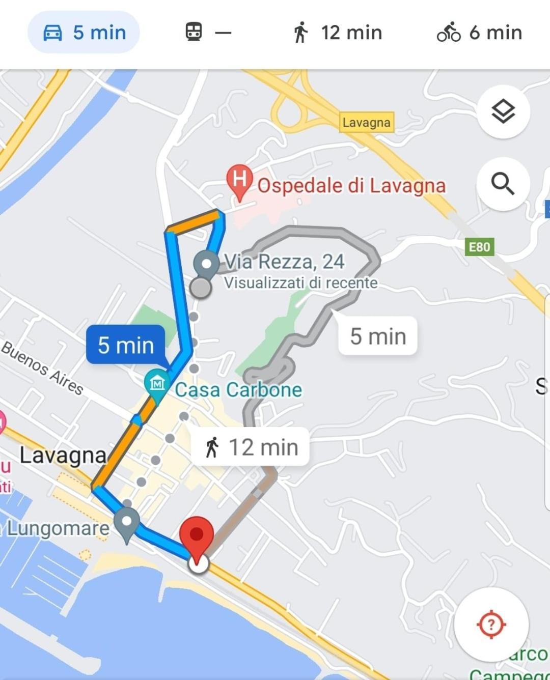 Super Vista Al Grattacielo Di Lavagna Apartamento Exterior foto